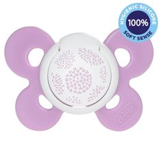 Chicco Physio Comfort szilikon cumizó 6-16m Lány - Pöttyök 1 db