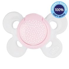 Chicco Physio Comfort szilikon cumizó 0-6m kislány - Pöttyök 1 db