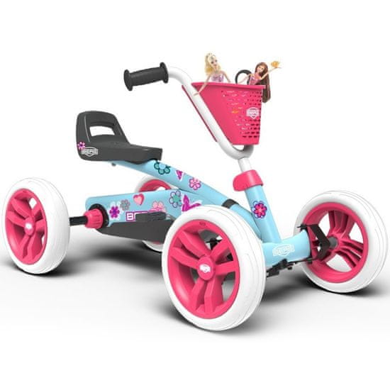 Berg BERG pedálos gokart Buzzy Bloom csendes kerekek 2-5 éves korig 30 kg-ig