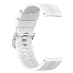 BStrap Silicone Cube szíj Huawei Watch GT3 46mm, white