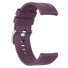 BStrap Silicone Cube szíj Garmin Vivoactive 4, purple plum