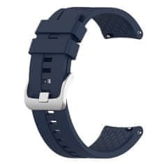 BStrap Silicone Cube szíj Xiaomi Amazfit GTR 2 / GTR 47mm, navy blue