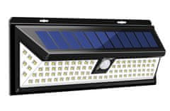 CoolCeny Napenergiás világítás 90 LED mozgás- és szürkületi érzékelővel