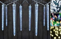 CoolCeny LED világító jégcsapok – 3 szín – 23 cm - Kék