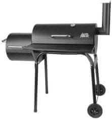 STREND PRO GRILL Strend Pro Porter, BBQ, faszén grill, 2 az 1-ben - grillezés és füstölés, 110 x 65 x 115 cm