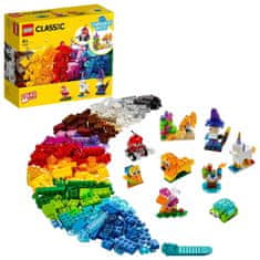LEGO Classic 11013 Átlátszó kreatív kockák