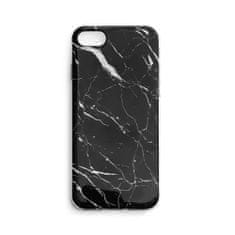 WOZINSKY Wozinsky Marble szilikon tok Samsung Galaxy A71 telefonhoz KP10105 fekete