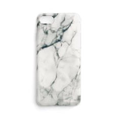 WOZINSKY Wozinsky Marble szilikon tok Samsung Galaxy A12/Galaxy M12 telefonhoz KP10139 fehér