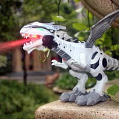 Netscroll Dinoszaurusz játék, dinoszaurusz alakú robot, amely vízgőzt fúj, mint a füst és a tűz, üvölt és mozog, mint egy valódi dinoszaurusz, DinoStar