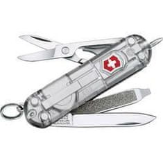 Victorinox 0.6226.T7 Signature Lite SilverTech többfunkciós kés 58 mm, átlátszó, 7 funkciós