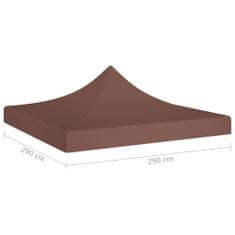 Greatstore barna tető partisátorhoz 3 x 3 m 270 g/m²