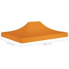 shumee narancssárga tető partisátorhoz 4 x 3 m 270 g/m² 