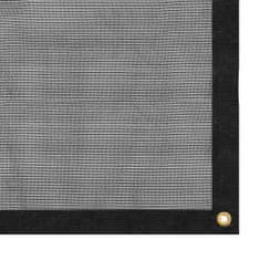 Greatstore fekete HDPE konténerháló 3,5 x 6 m