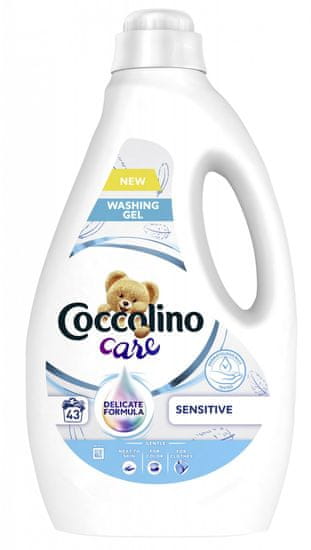 Coccolino Care Sensitive Mosógél, 43 mosás