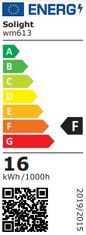 Solight LED fényszalag 5 m, 198 LED/m, 16 W/m, 1500 lm/m, IP20, melegfehér, meleg fehér