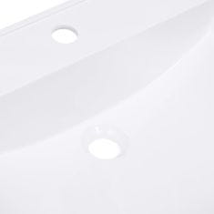 Greatstore fehér SMC beépíthető mosdókagyló 900 x 460 x 130 mm
