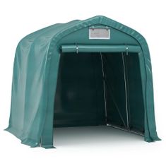 Greatstore 3056431 Garage Tent PVC 2,4x2,4 m Green (310024+310025)