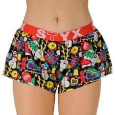 Styx Karácsony art női boxeralsó sport gumi (T1258) - méret XL