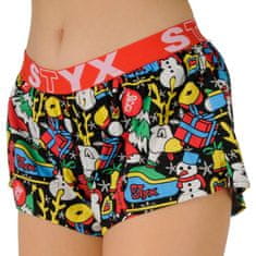 Styx Karácsony art női boxeralsó sport gumi (T1258) - méret XL