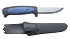 Morakniv 12242 Pro S Allround munkakés 9,1 cm, fekete-kék, műanyag, gumi, műanyag tok