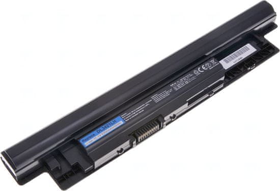 T6 power Akkumulátor Dell laptophoz, cikkszám: 312-1433, Li-Ion, 11,1 V, 5200 mAh (58 Wh), fekete