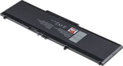 T6 power Akkumulátor Dell Precision 15 3510 készülékhez, Li-Poly, 11,4 V, 7360 mAh (84 Wh), fekete