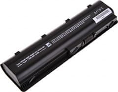 T6 power Akkumulátor Hewlett Packard G62m-300 serie készülékhez, Li-Ion, 10,8 V, 5200 mAh (56 Wh), fekete