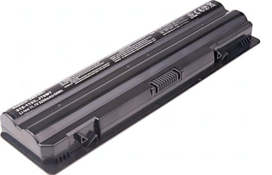 T6 power Akkumulátor Dell XPS L401X készülékhez, Li-Ion, 11,1 V, 5200 mAh (58 Wh), fekete