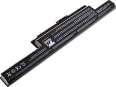 T6 power Akkumulátor Acer Aspire 4741 serie készülékhez, Li-Ion, 11,1 V, 5200 mAh (58 Wh), fekete