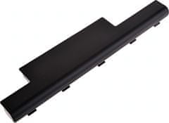 T6 power Akkumulátor Acer Aspire 4741 serie készülékhez, Li-Ion, 11,1 V, 5200 mAh (58 Wh), fekete