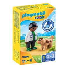 Playmobil Állatorvos kutyával 70407, Állatorvos kutyával 70407