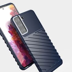 IZMAEL Thunder ellenálló tok Samsung Galaxy S21 Plus 5G/Galaxy S30 Plus telefonhoz KP10784 fekete