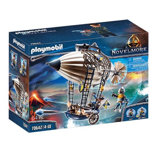 Playmobil Novelmore Dari léghajója, Újszerű, 64 darab