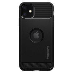 Spigen SPIGEN RUGGED ARMOR IPHONE 11 MATTE FEKETE