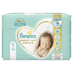 Pampers Premium Care 0 Newborn pelenka - 30 db
