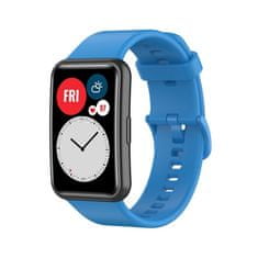 BStrap Silicone szíj Huawei Watch Fit, blue