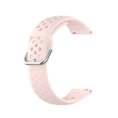 BStrap Silicone Dots szíj Garmin Vivoactive 4s, sand pink