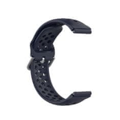 BStrap Silicone Dots szíj Garmin Vivoactive 4s, dark blue