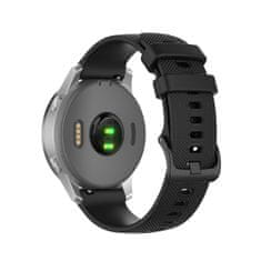 BStrap Silicone Land szíj Garmin Vivoactive 4s, black