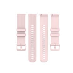 BStrap Silicone Land szíj Garmin Vivoactive 4s, light pink