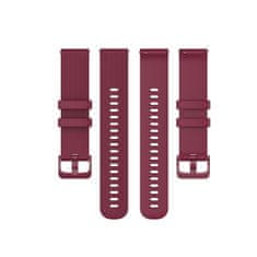 BStrap Silicone Land szíj Garmin Vivoactive 4s, vine red