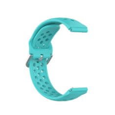 BStrap Silicone Dots szíj Garmin Vivoactive 4s, teal