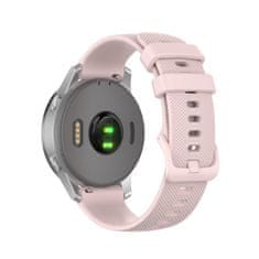 BStrap Silicone Land szíj Garmin Vivoactive 4s, light pink