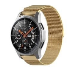 BStrap Milanese szíj Garmin Vivoactive 4s, gold