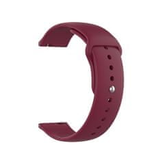 BStrap Silicone szíj Garmin Vivoactive 4s, vine red