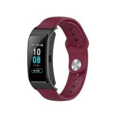 BStrap Silicone szíj Garmin Vivoactive 4s, vine red