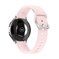 BStrap Silicone szíj Samsung Galaxy Watch 4 / 5 / 5 Pro / 6, sand pink