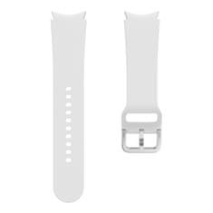 BStrap Silicone szíj Samsung Galaxy Watch 4 / 5 / 5 Pro / 6, white