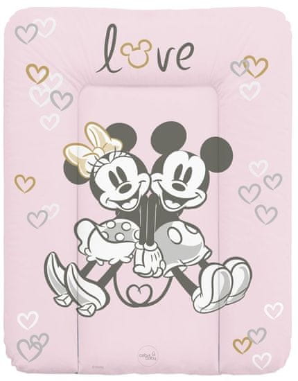 Ceba Baby Puha pelenkázó alátét komódra, 50x70, Disney Minnie & Mickey