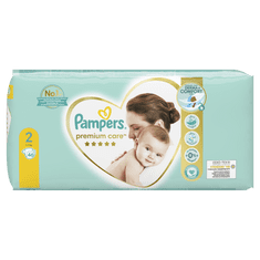 Pampers Premium Care Pelenka, 2-es méret, 46 db, 4-8kg